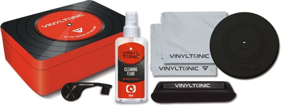 VINYL TONIC PLAK TEMİZLEME KİTİ VT19  (METAL KUTULU)