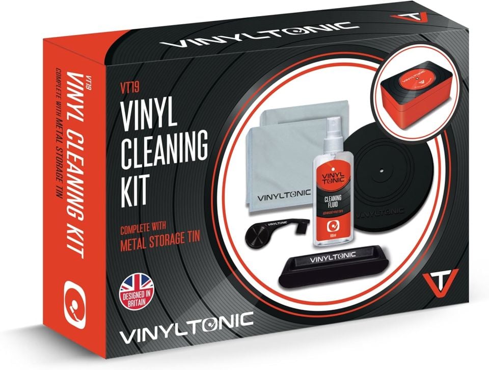VINYL TONIC PLAK TEMİZLEME KİTİ VT19  (METAL KUTULU)