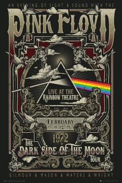 PINK FLOYD RAINBOW THEATRE MAXI POSTER