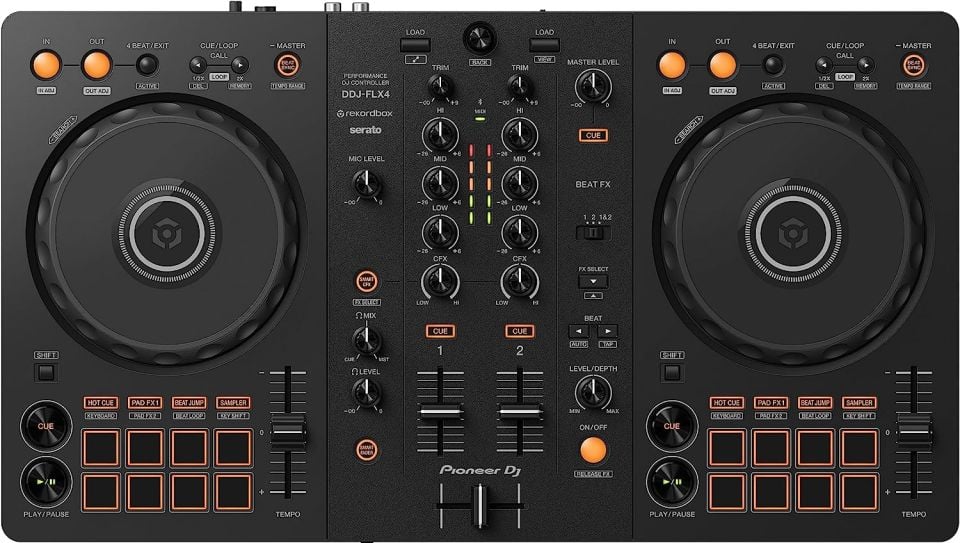 PIONEER DJ PIONEER  DDJ-FLX4 TAŞINABİLİR  2 KANALLI DJ CONTROLLER