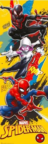 MARVEL SPIDERMAN DOOR POSTER (İTHAL)