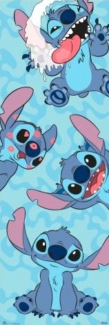 DISNEY STITCH DOOR POSTER (İTHAL)