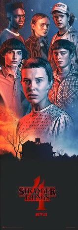 STRANGER THINGS    DOOR POSTER  İTHAL