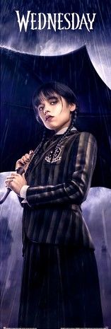 WEDNESDAY DOOR POSTER  İTHAL