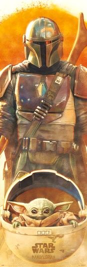 STAR WARS THE MANDALORIAN DOOR POSTER (İTHAL)