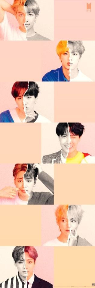 BTS SELFIE DOOR POSTER  İTHAL
