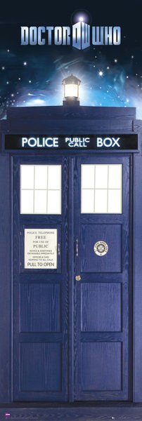 DOCTOR WHO TARDIS  DOOR POSTER  (İTHAL)