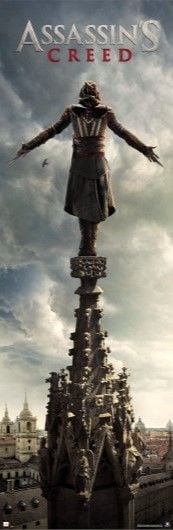 ASSASSINS CREED MOVIE DOOR POSTER (İTHAL)