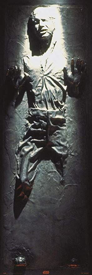 STAR WARS HAN SOLO CARBONITE  DOOR POSTER (İTHAL)