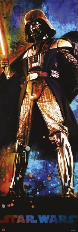 STAR WARS  DARTH VADER DOOR POSTER (İTHAL)