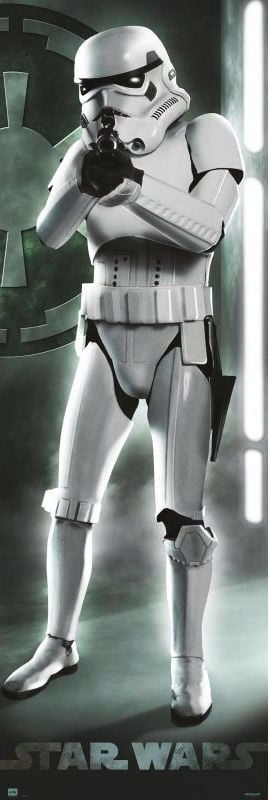 STAR WARS STORMTROOPER  DOOR POSTER (İTHAL)