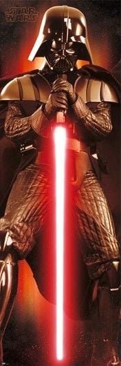 STAR WARS CLASSIC DARTH VADER DOOR POSTER (İTHAL)
