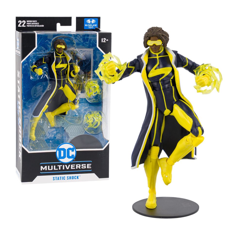 MCFARLENE TOYS DC MULTIVERSE STATIC SHOCK