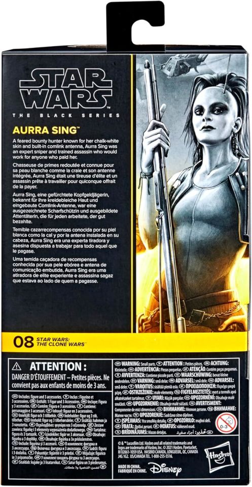 STAR WARS THE BLACK SERIES AURRA SING