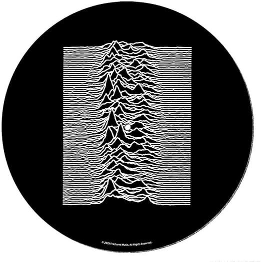 JOY DIVISION (UNKNOWN PLEASURE) BASKILI PİKAP KEÇESİ (SLIPMAT)