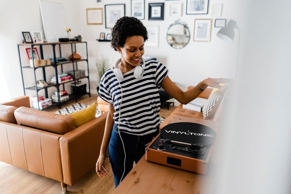 VINLY TONIC 12'' KARBON FIBRE PLAK KEÇESİ (TEKLİ)