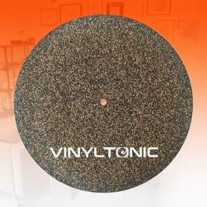 VINYL TONIC 12'' MANTAR VE LASTİK (CORK & RUBBER) PLAK KEÇESİ (TEKLİ)