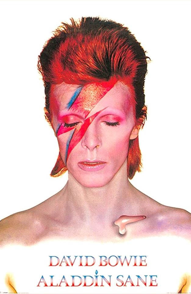 DAVID BOWIE - ALADDIN SANE  MAXI POSTER (İTHAL)