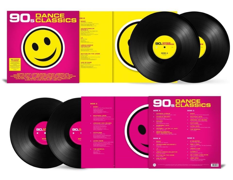 90'S DANCE CLASSICS (2 LP)