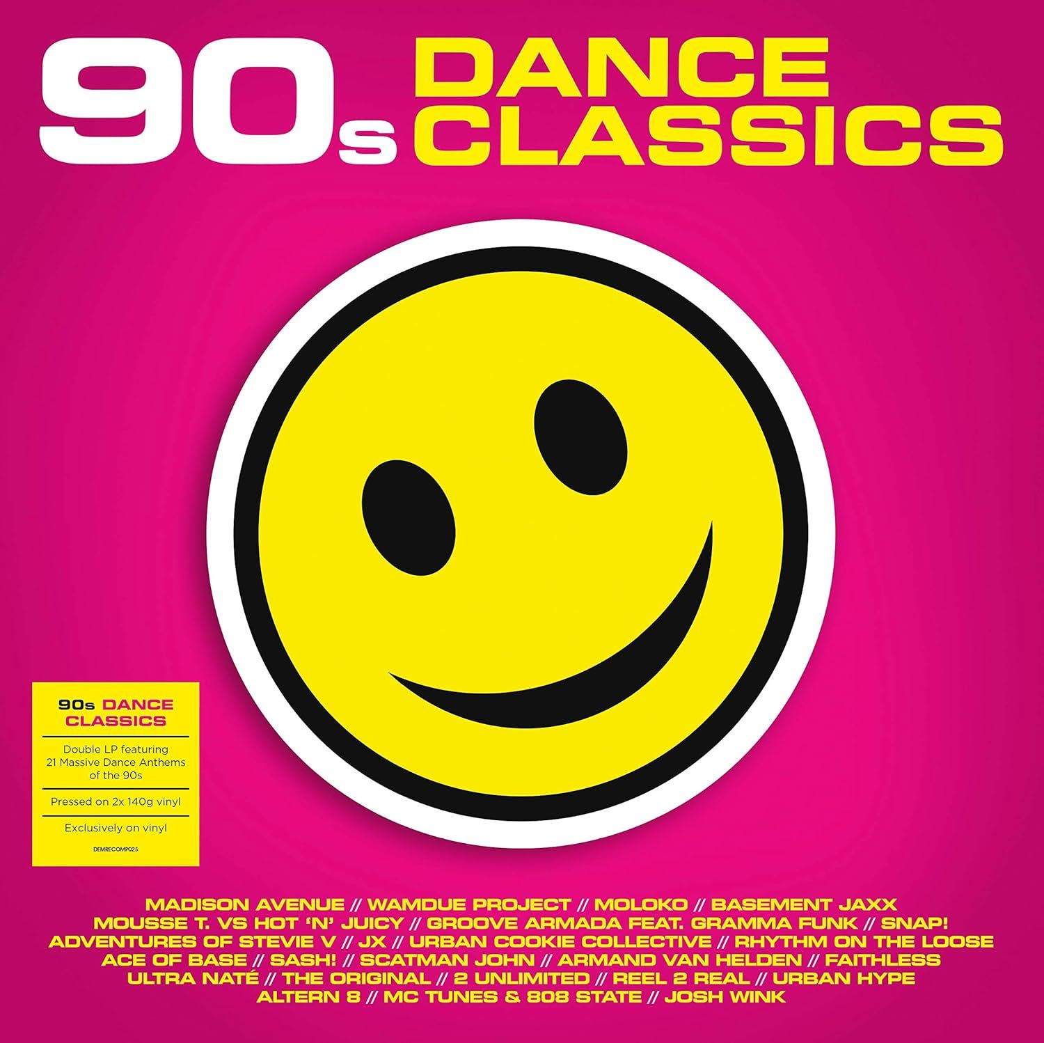 90'S DANCE CLASSICS (2 LP)