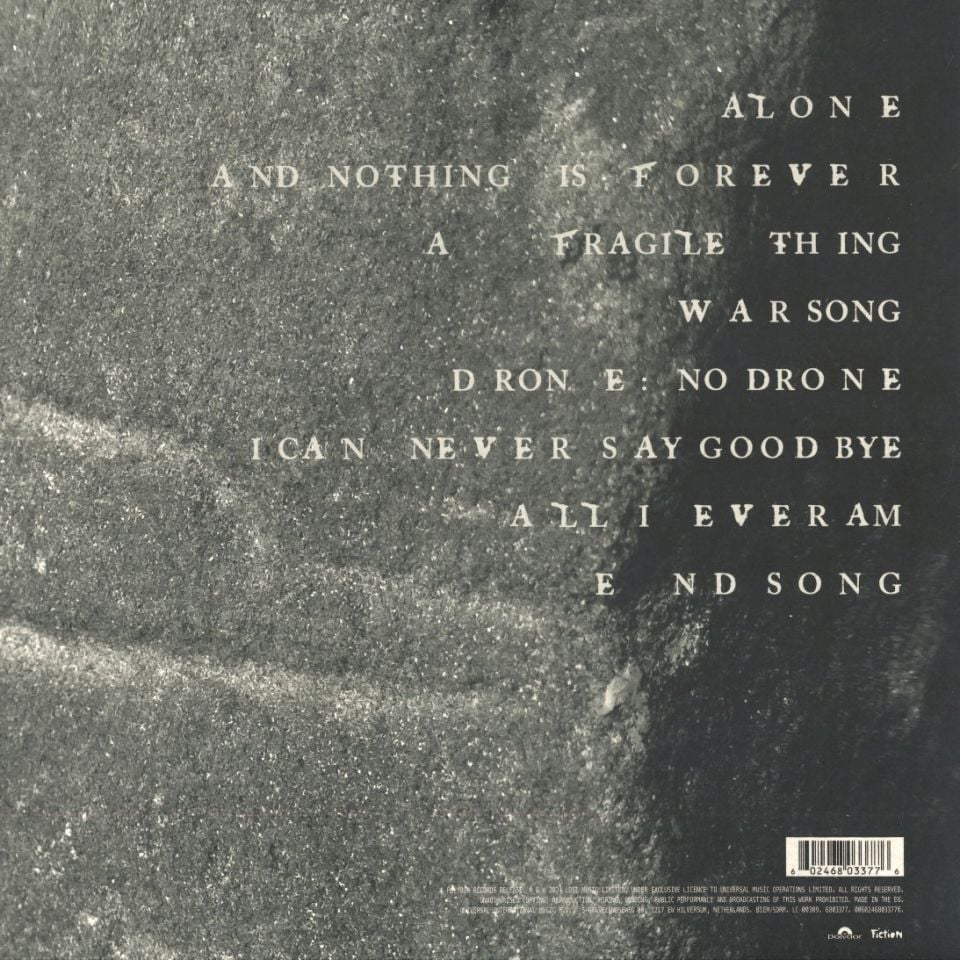 THE CURE SONGS OF A LOST WORLD  LP