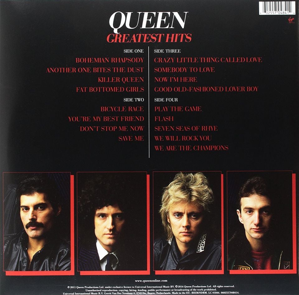 QUEEN GREATEST HITS (REMASTERED) (2LP)