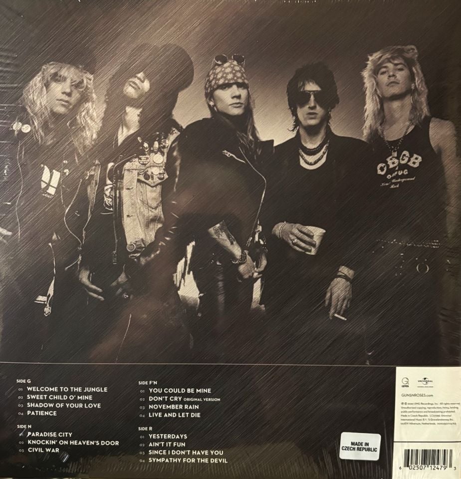 GUNS N ROSES GREATEST HITS (2LP)