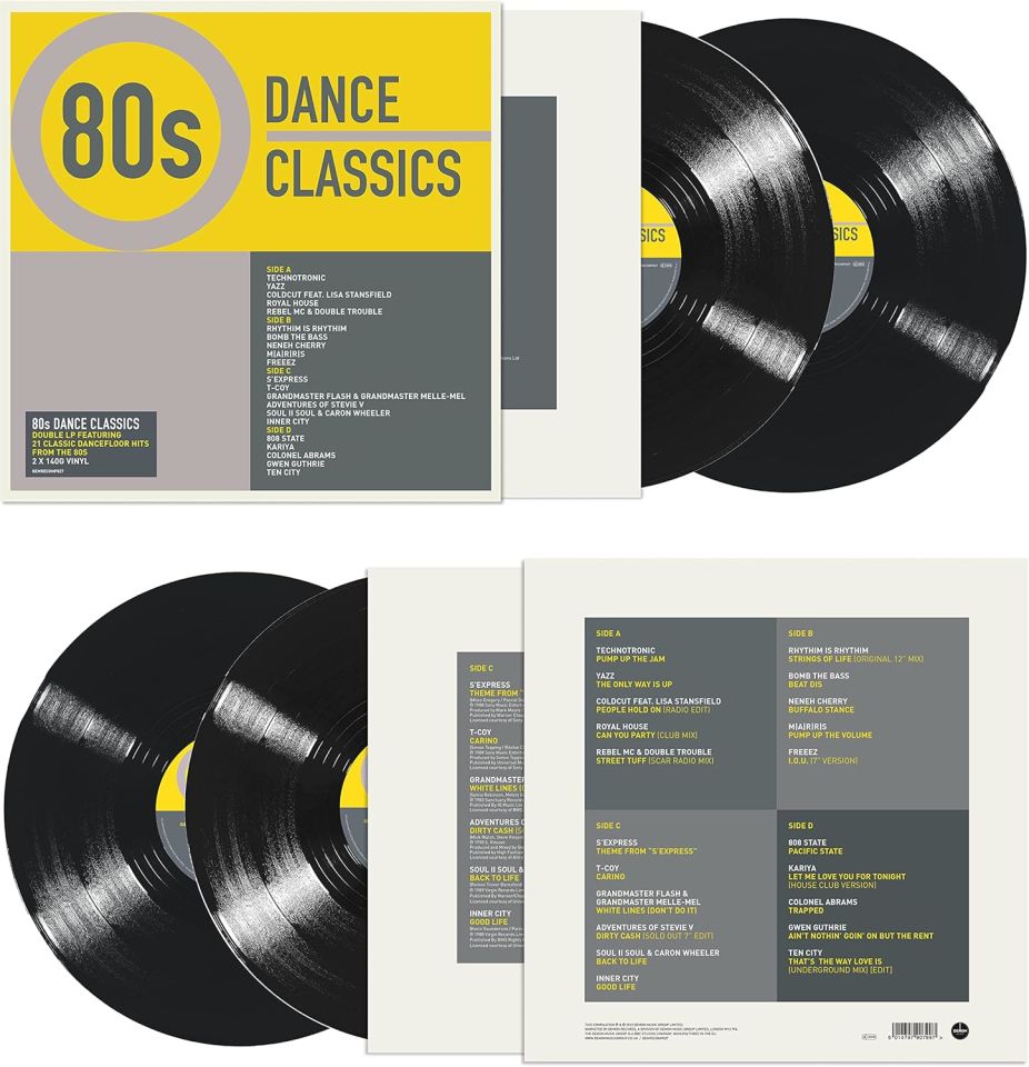 80'S DANCE CLASSICS  (2 LP)