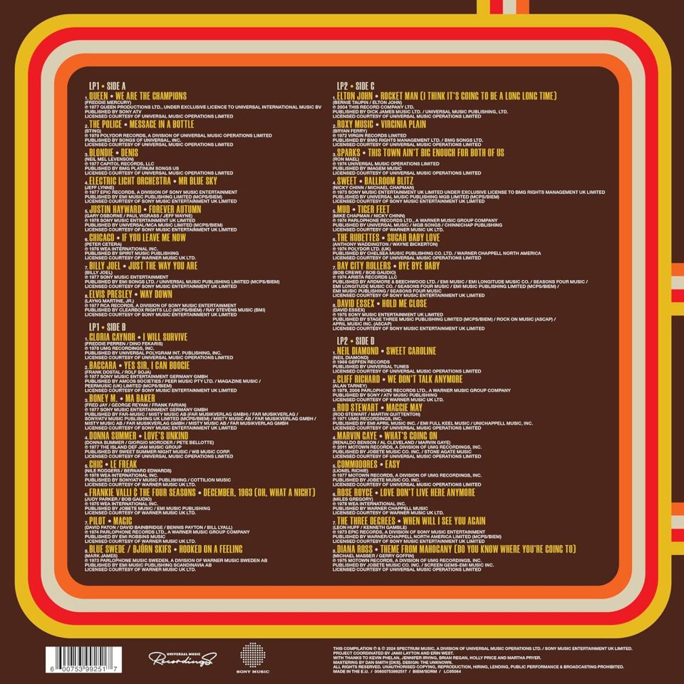 70'S HITS THE COLLECTION (2LP)