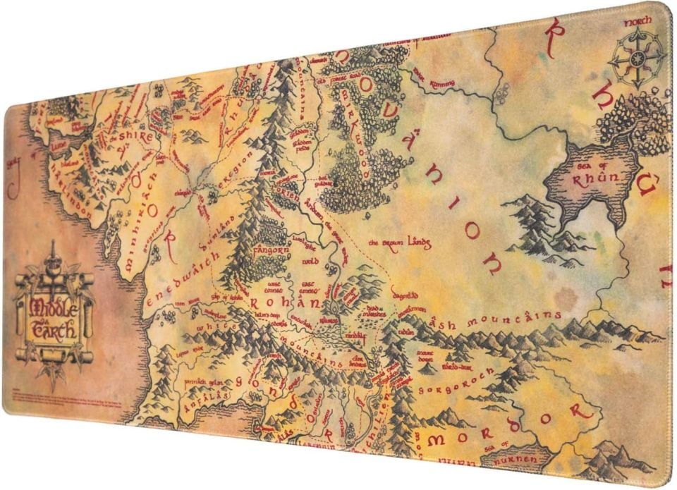 LORD OF THE RINGS XL OYUN MOUSE PAD (İTHAL)