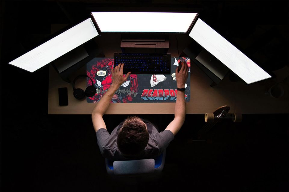 DEADPOOL  XL OYUN MOUSE PAD  (İTHAL)