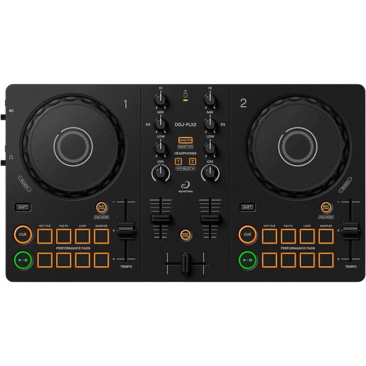 ALPHA THETA DDJ-FLX2 TAŞINABİLİR 2KANALLI DJ CONTOLLER