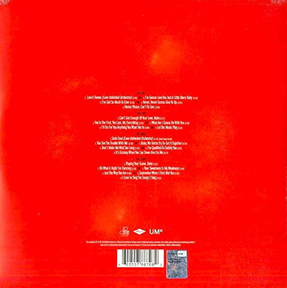 BARRY WHITE LOVE THEME  THE BEST OF THE 20TH CENTURY RECORDS SINGLES (2LP)