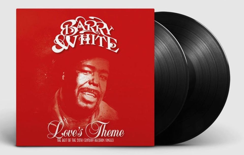 BARRY WHITE LOVE THEME  THE BEST OF THE 20TH CENTURY RECORDS SINGLES (2LP)