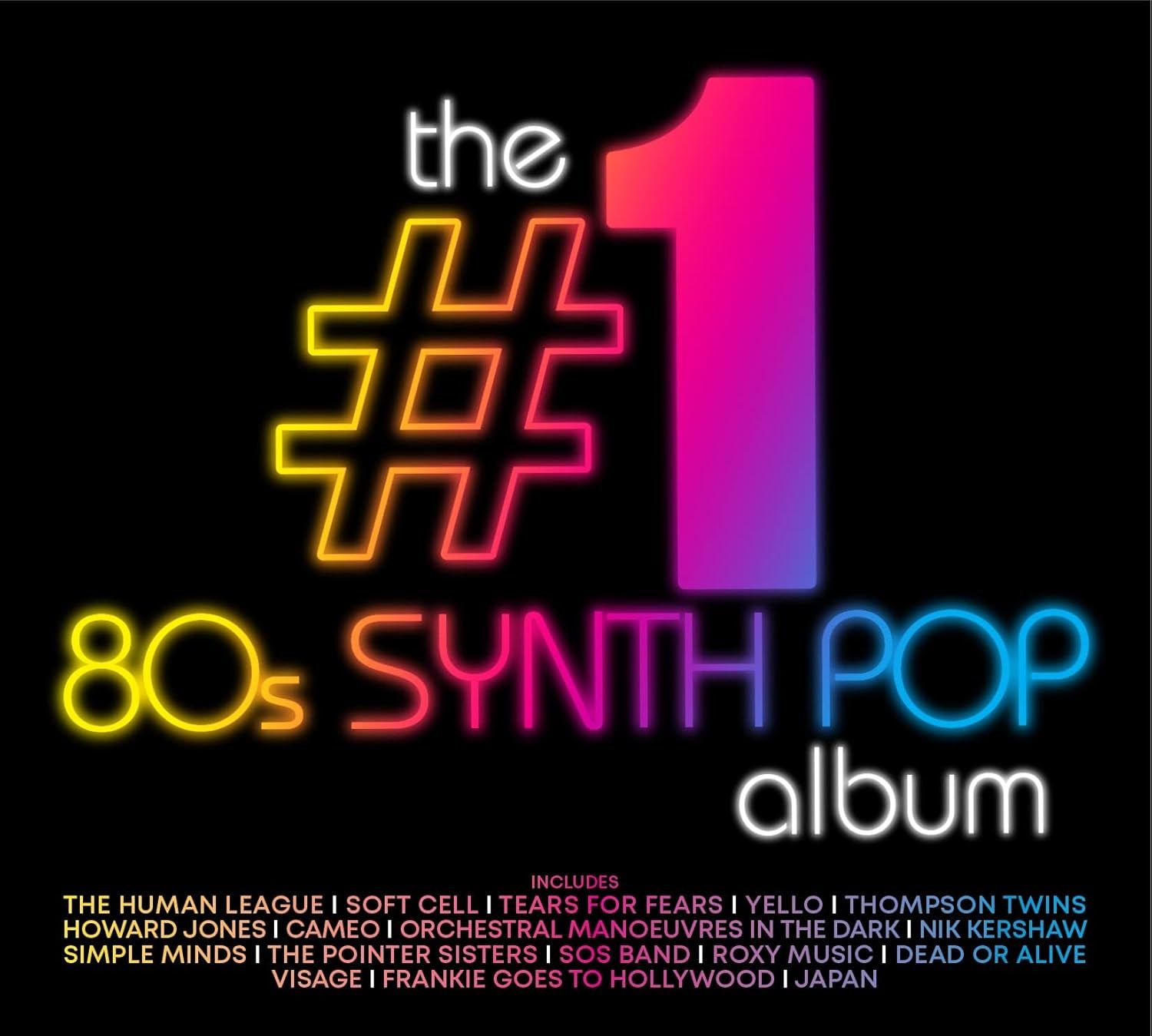 THE #1  80'S SYNTH POP ALBUM (3 CD)