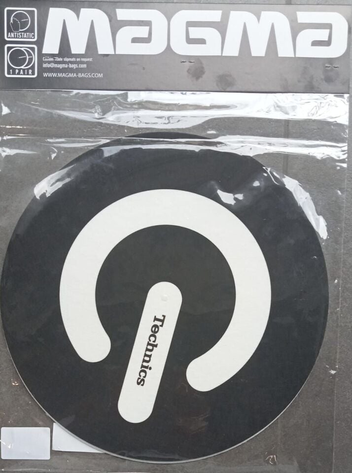 MAGMA TECHNICS ON /OFF SİYAH SLIPMAT (PİKAP KEÇESİ) (İKİLİ)