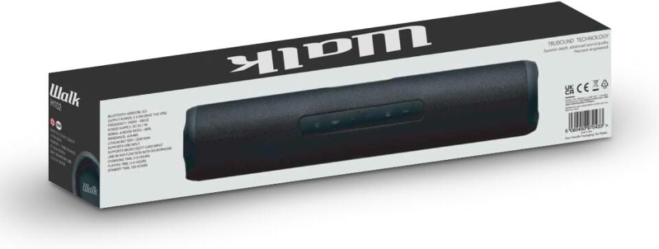WALK AUDIO H102 BLUETOOTH SOUND BAR (SİYAH)
