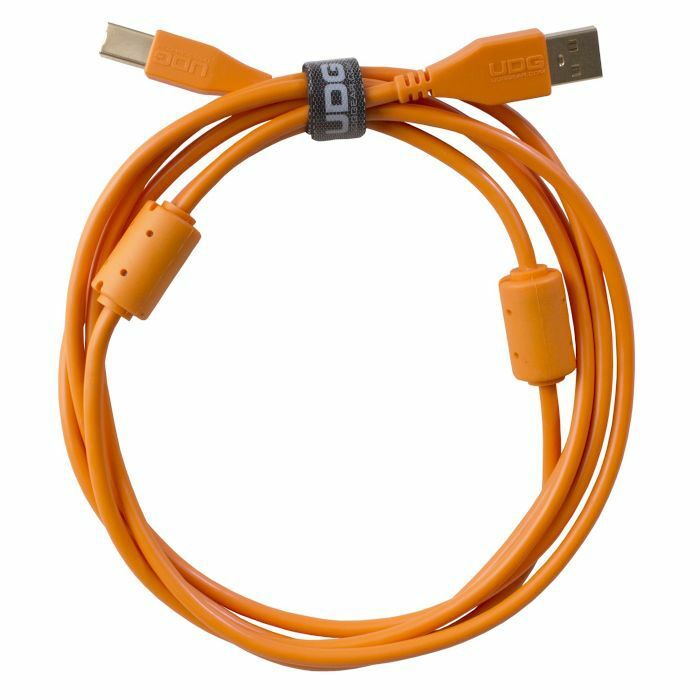 UDG SES KABLOSU USB 2.0 A-B TURUNCU  DÜZ (2metre)