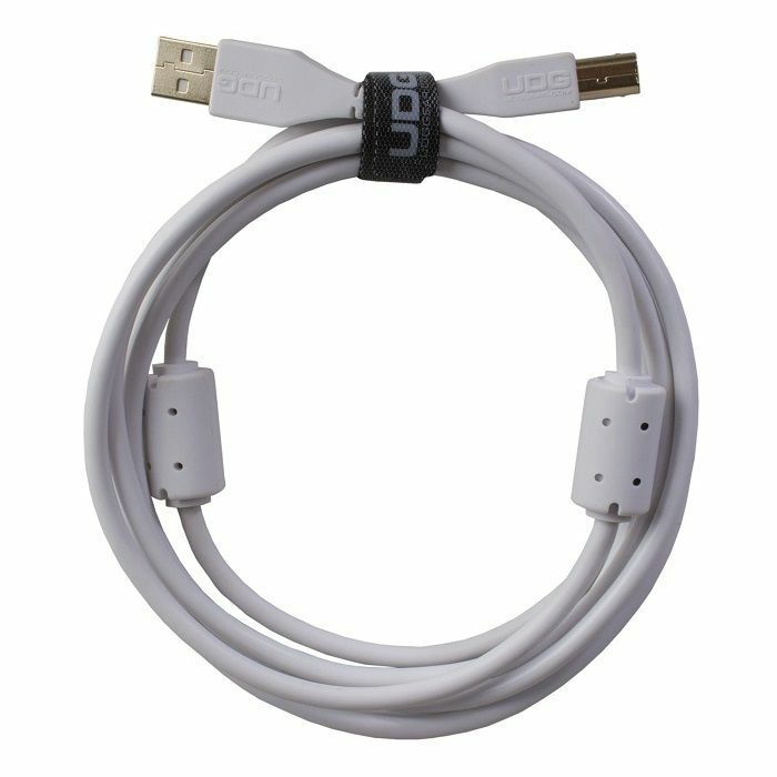 UDG SES KABLOSU USB 2.0 A-B BEYAZ DÜZ (2metre)