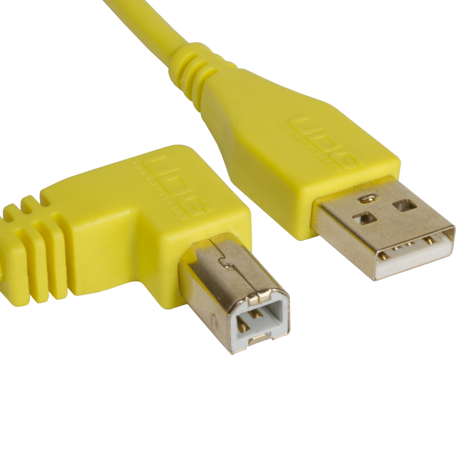 UDG SES KABLOSU USB 2.0 A-B SARI AÇILI (1metre)