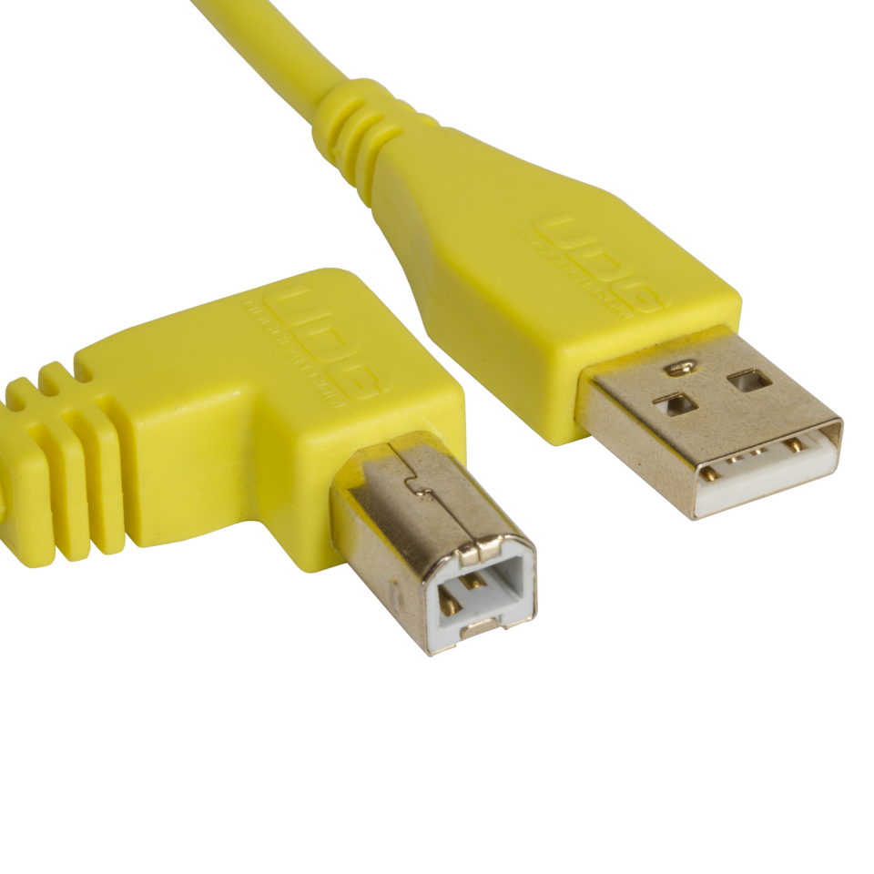 UDG SES KABLOSU USB 2.0 A-B SARI AÇILI (1metre)