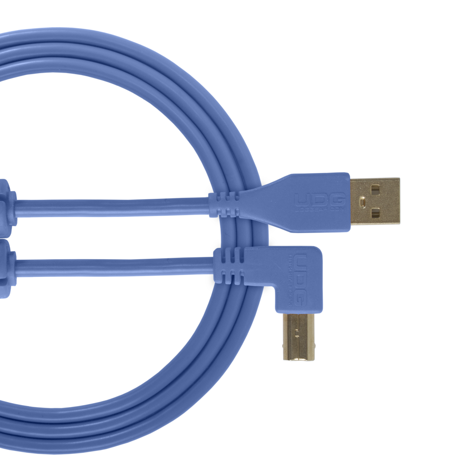 UDG SES KABLOSU USB 2.0 A-B MAVİ AÇILI (1metre)