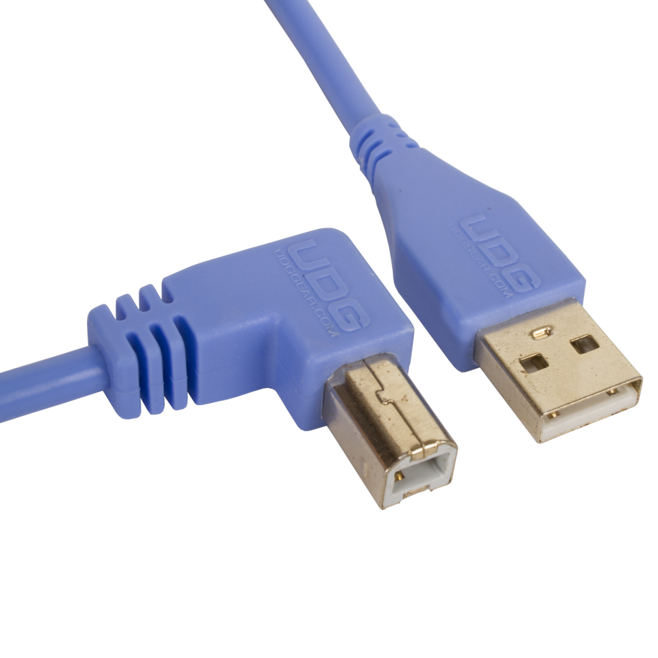 UDG SES KABLOSU USB 2.0 A-B MAVİ AÇILI (1metre)