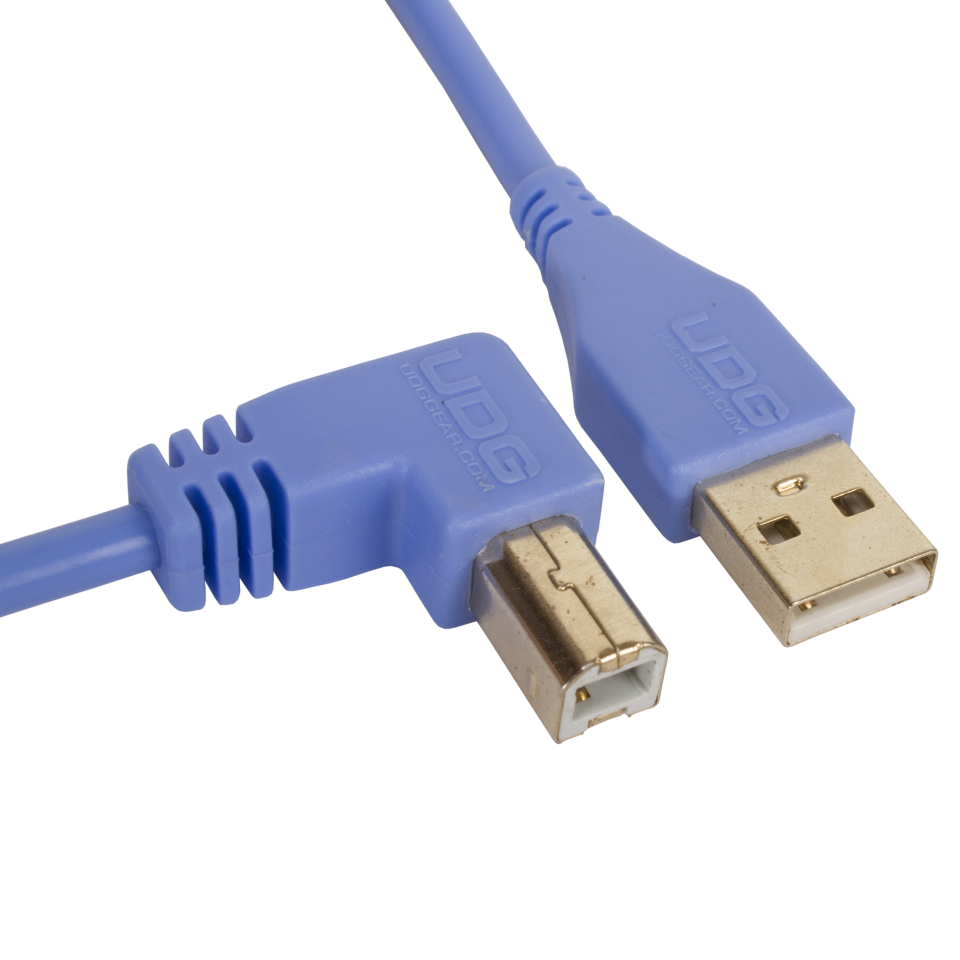 UDG SES KABLOSU USB 2.0 A-B MAVİ AÇILI (1metre)