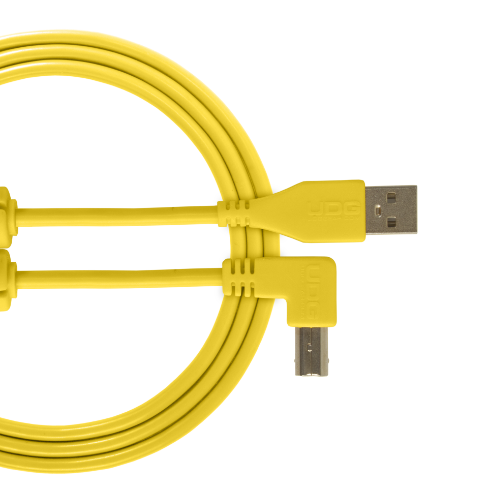 UDG SES KABLOSU USB 2.0 A-B SARI AÇILI (2metre)