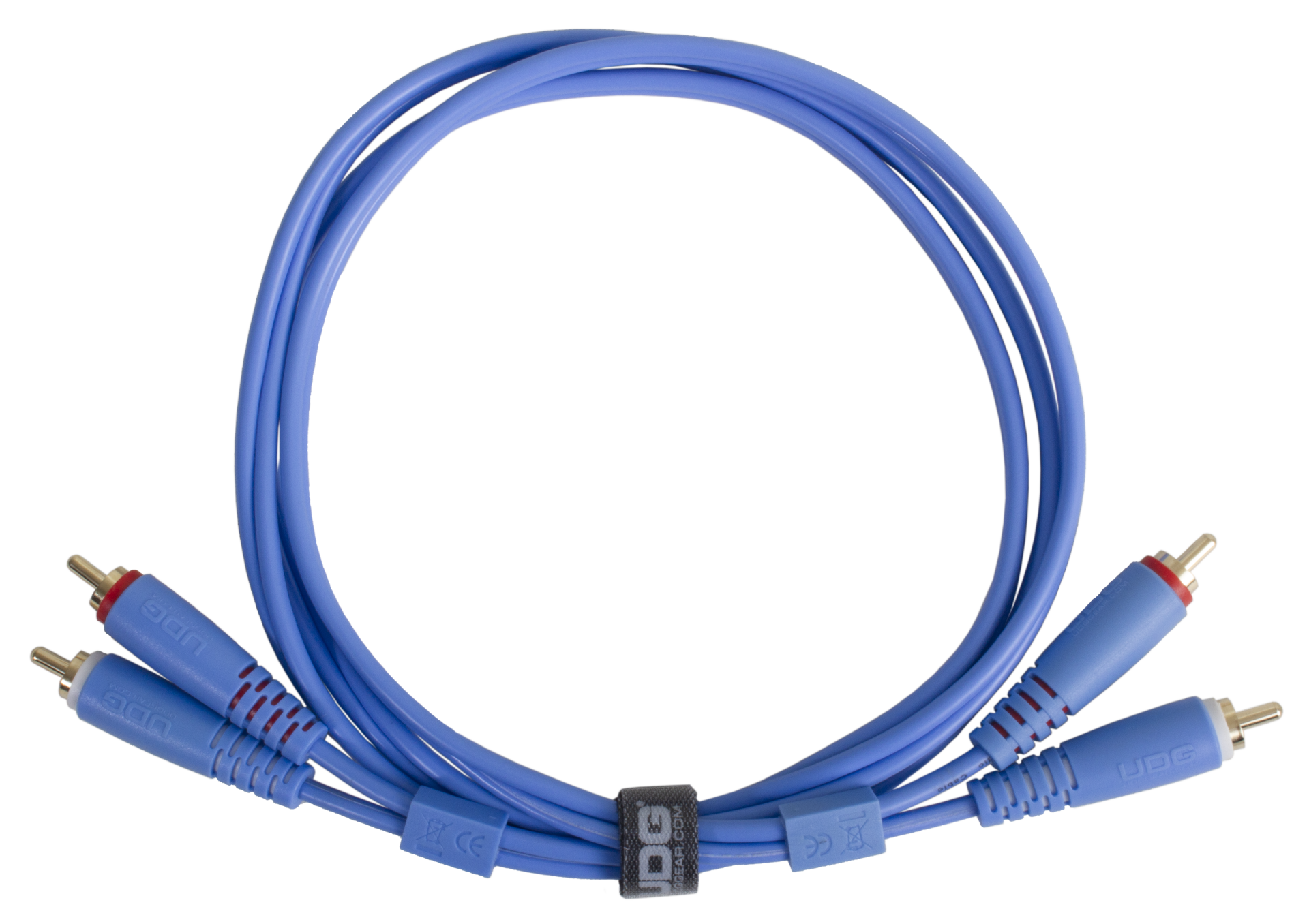 UDG ULTIMATE SES KABLOSU RCA- RCA MAVİ DÜZ (3 METRE)