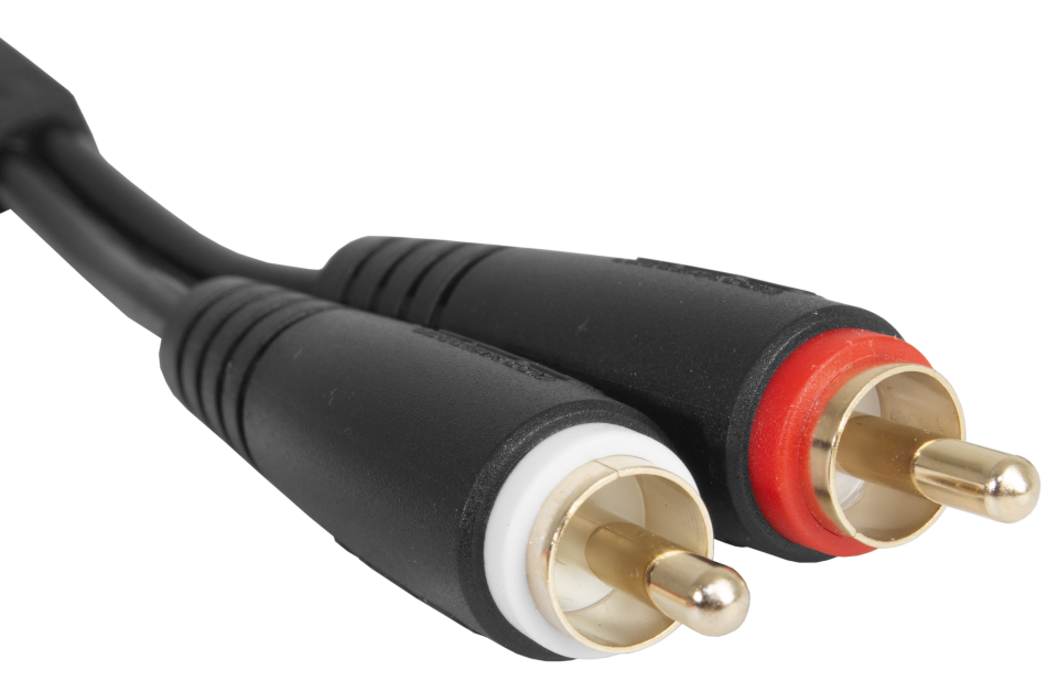 UDG ULTIMATE SES KABLOSU RCA- RCA SİYAH DÜZ (3 METRE)