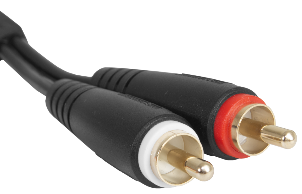 UDG ULTIMATE SES KABLOSU RCA- RCA SİYAH DÜZ (3 METRE)