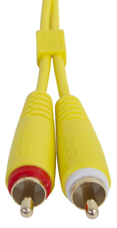 UDG ULTIMATE SES KABLOSU RCA- RCA SARI DÜZ (3 METRE)