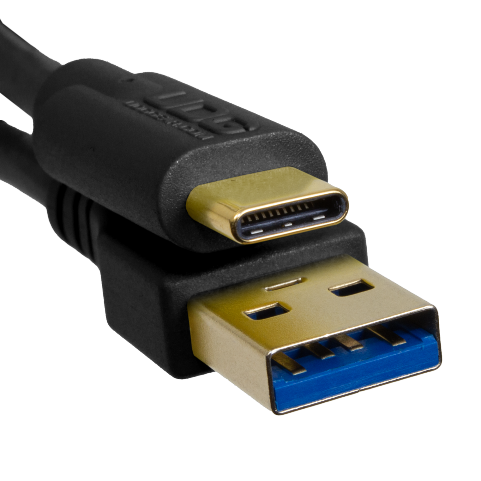 UDG SES KABLOSU USB  3.2 C-A SİYAH DÜZ (1,5 metre)